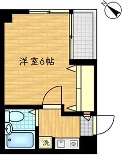 ファインズコート川崎南【3階】の間取り