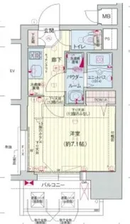 プレサンス東別院駅前【3階】の間取り