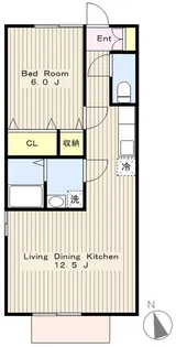 ハイヤードヒルズIII【1階】の間取り