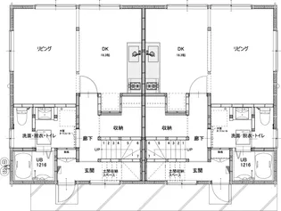 t apartment【1階】の間取り