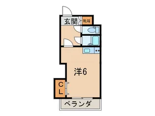 ハイネス門戸【1階】の間取り