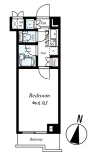 ルーブル中野沼袋弐番館【3階】の間取り