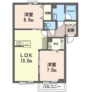 South Pure【1階】の間取り
