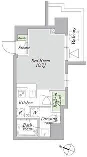 アーバンパーク西巣鴨EAST【13階】の間取り