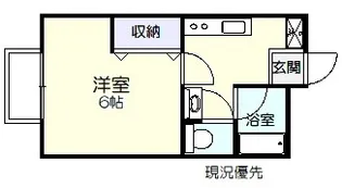 メゾンサンチュール【2階】の間取り
