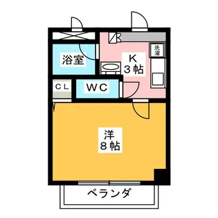 ヤマトマンション太平通【2階】の間取り