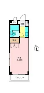キャッスル聖蹟桜ヶ丘【2階】の間取り