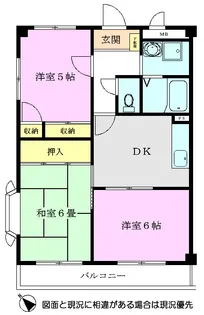 ドエル朝霞台【2階】の間取り