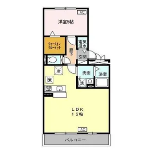 アドバンテージIV【1階】の間取り