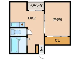 グランセゾン元町【7階】の間取り
