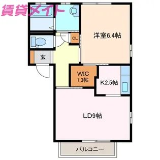 MAST TOWN神戸50 S棟【1階】の間取り