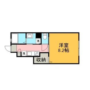 Pino Collina【1階】の間取り