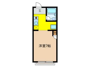 今北ハイツ【2階】の間取り