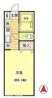 サンクレール【1階】の間取り