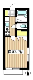 M・Hハイツ【1階】の間取り