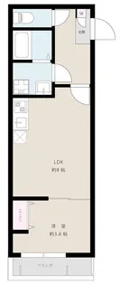 心和テラス武里【2階】の間取り