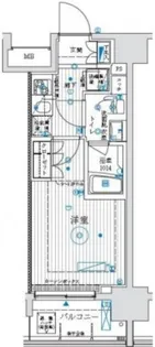 アーリアシティ川崎【11階】の間取り