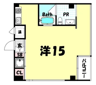 Y’sHouse三宮II【2階】の間取り