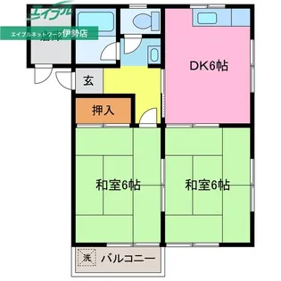 フォーブル北川【1階】の間取り