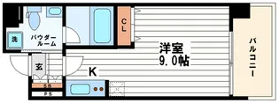 KDXレジデンス本町橋【10階】の間取り