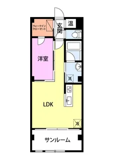 La Bella Vita I(ラベラヴィータ)【5階】の間取り