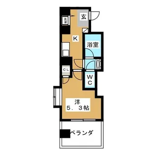 CASA AL MARE【2階】の間取り