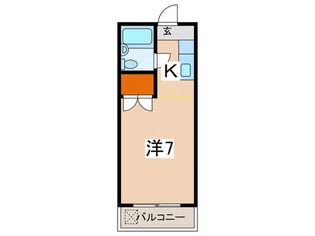 アゼリア鷺沼【2階】の間取り