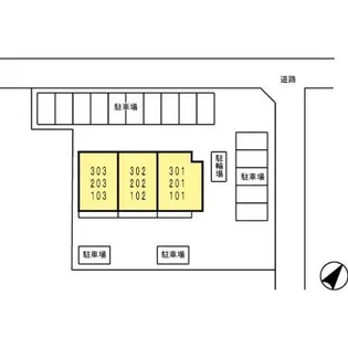 リフレさつき【3階】の間取り