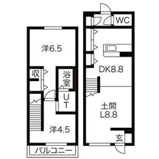 ブロードIIの間取り