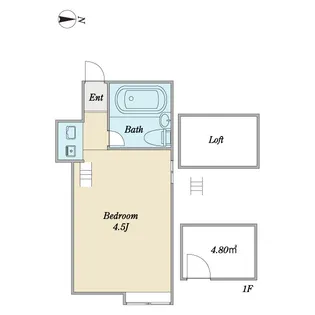 ショパンハウス【2階】の間取り