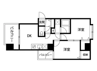 OMORI【2階】の間取り