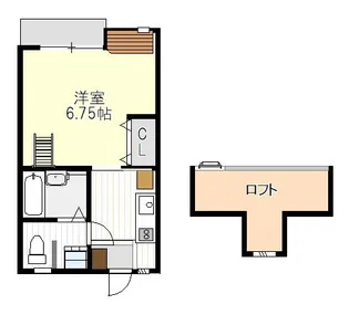 メゾンアンフィニー【2階】の間取り