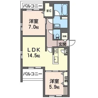 AVANCE【2階】の間取り