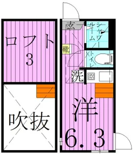 L-Claid(エル-クライド)【2階】の間取り