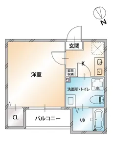 セイミ仲六郷【2階】の間取り