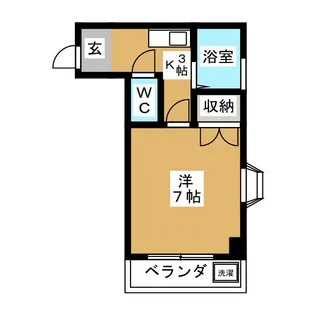 エスポアールエビス【3階】の間取り