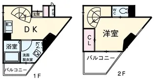コスモポリタンの間取り