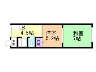 ティストニーI【2階】の間取り