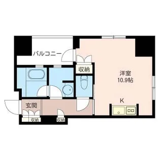 グランドメゾン九段南【6階】の間取り