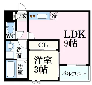 Regalest arce【1階】の間取り