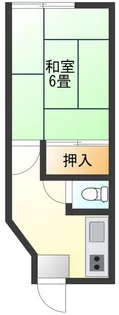 山本荘【2階】の間取り