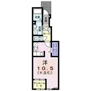 エスペランサ I【1階】の間取り