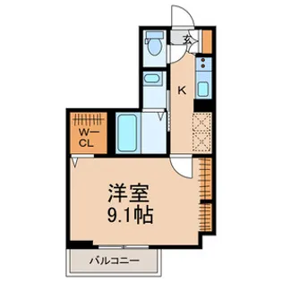 ShaMaison鎌ヶ谷【1階】の間取り