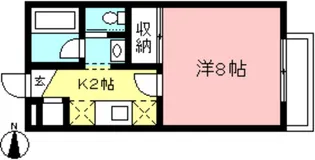 グランメール・イズミ【1階】の間取り