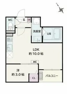 Jack koyoI【1階】の間取り