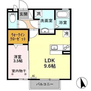 グラン・ボヌール【2階】の間取り