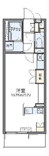レオネクスト中川III【1階】の間取り