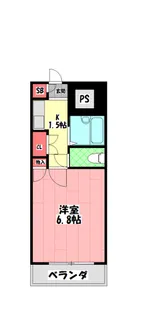 メゾン・ドゥ・シェポル【7階】の間取り