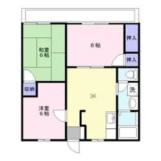 サンモール相武台【2階】の間取り