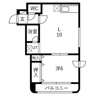 メゾンドジャパン【3階】の間取り